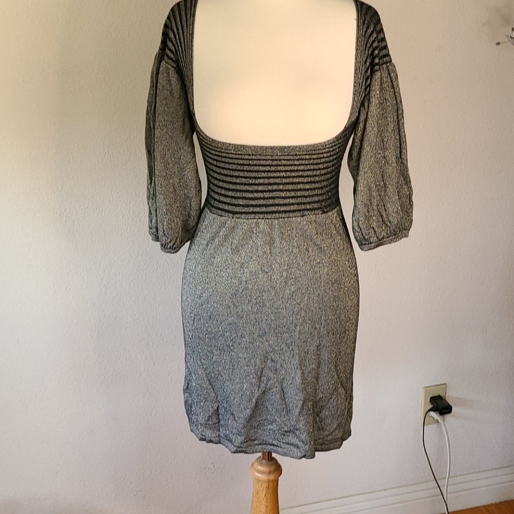 Simple Flawless dress, gray, mini dress